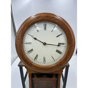 Wisconsin Clock Company | Wall Decor | Vintage Royal Crown Cola Wood ...